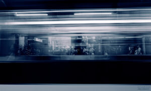 People Waiting For The Metro, Osaka